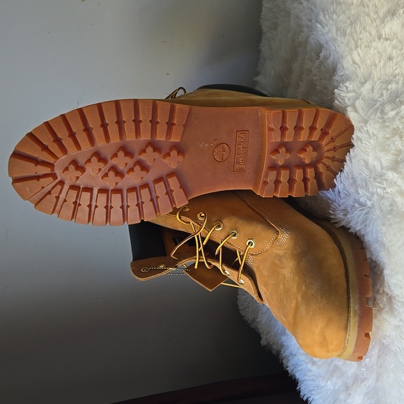 Timberland 6" Premium Waterpoof Boot Size 18 Wide - Picture 4 of 4